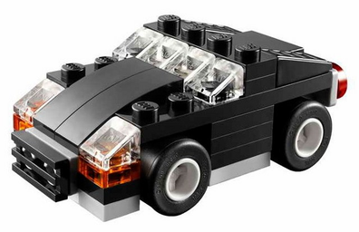 LEGO Set-Little Car (Polybag)-Creator / Basic Model / Traffic-30183-1-Creative Brick Builders
